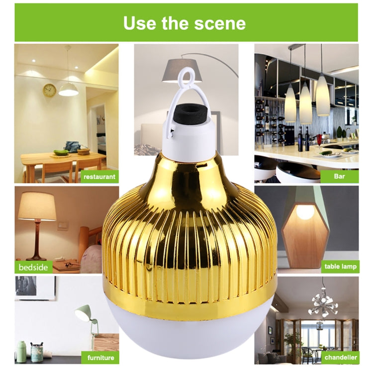 12W Smart Wireless Bluetooth Speaker Music Playing Dimmable LED Bulb , USB Charging with Remote Control & Hook(Colorful Light) by buy2fix