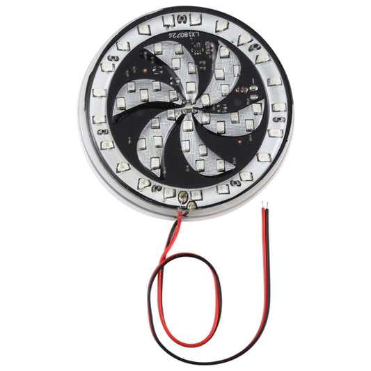 65 LEDs SMD 2835 Motorcycle Modified Windmill Angel Eyes RGB Light Fire Wheel Light Styling Flash Atmosphere Lamp, Diameter: 8.3cm, DC 12V by buy2fix