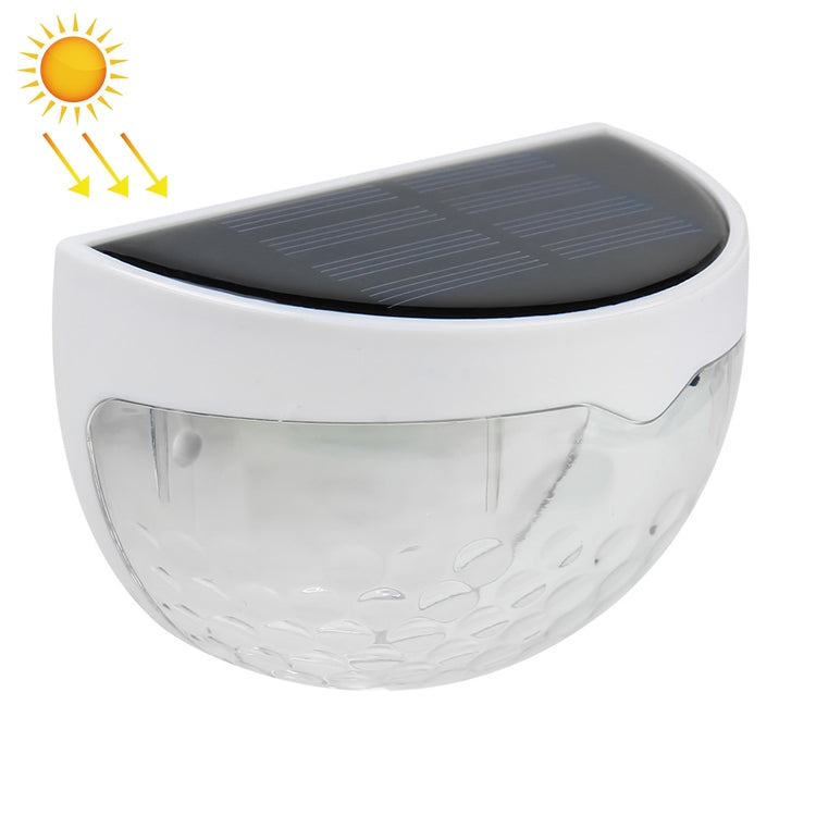 6 LED Outdoor Solar Water Drop Fence Light(Warm White) - Solar Lights by buy2fix | Online Shopping UK | buy2fix