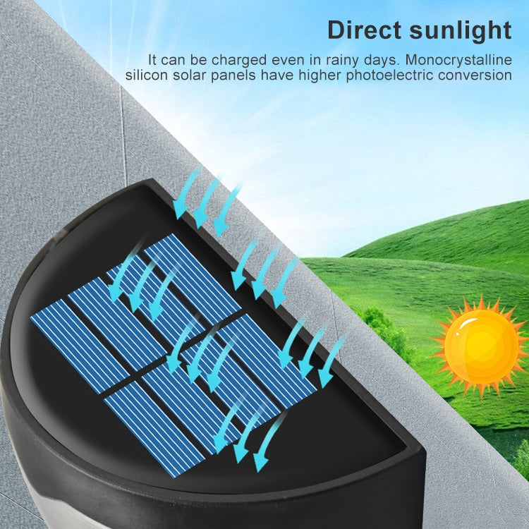 6 LED Outdoor Solar Water Drop Fence Light(Warm White) - Solar Lights by buy2fix | Online Shopping UK | buy2fix