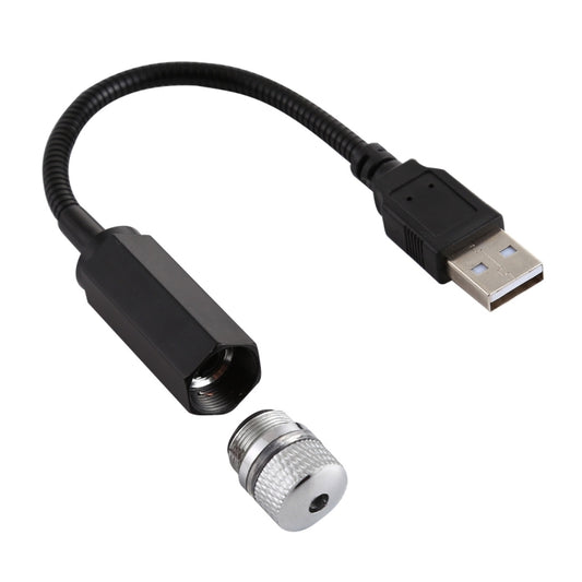 USB Interface Household and Car 360-degree Bending Atmosphere Light, Light Color: Red by buy2fix