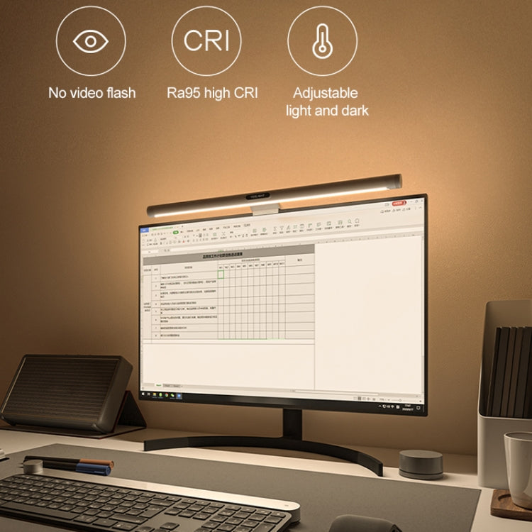Original Xiaomi Youpin YLTD003 Yeelight Computer Monitor Screen Hanging Lamp LED Light, Basic Version - Desk Lamps by Xiaomi | Online Shopping UK | buy2fix