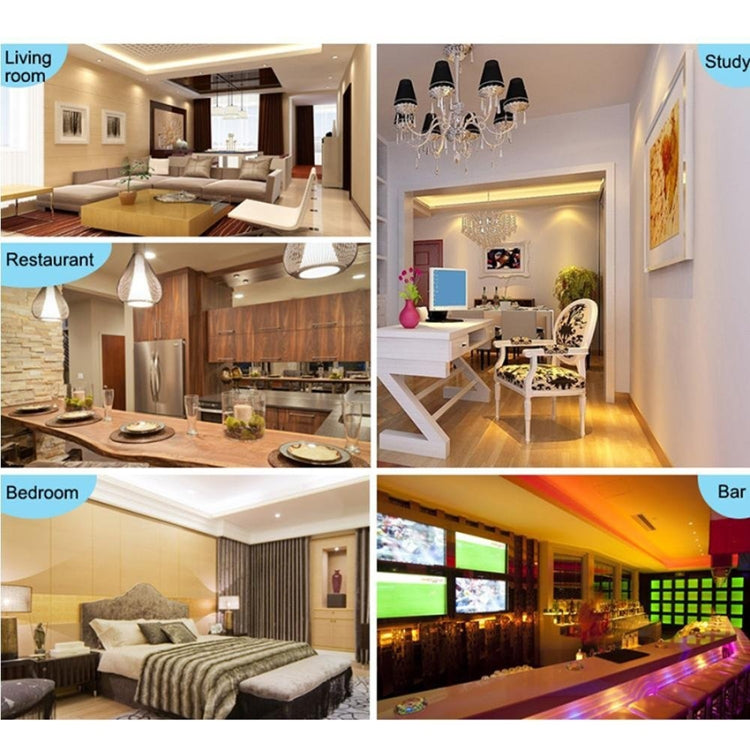 JH-G05 E27 7W WiFi Smart LED Light Bulb, 6000K+RGB 600LM Works with Alexa & Google Home, AC 175-255V(Silver) by buy2fix