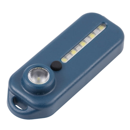 W-014 6 Lamp Beads USB-C / Type-C Rechargeable Red and Blue Warning Bicycle Tail Light by buy2fix