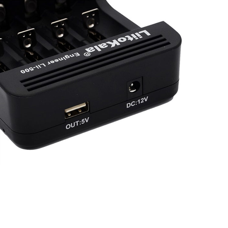 LiitoKala lii-500 Lithium Battery Charger for Li-ion IMR 18650, 26650, 16340, 14500, 10440, 18500, US Plug - Charger & Converter by buy2fix | Online Shopping UK | buy2fix