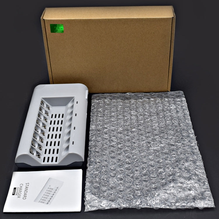 100-240V 8 Slot Battery Charger for AA & AAA Battery, UK Plug by buy2fix