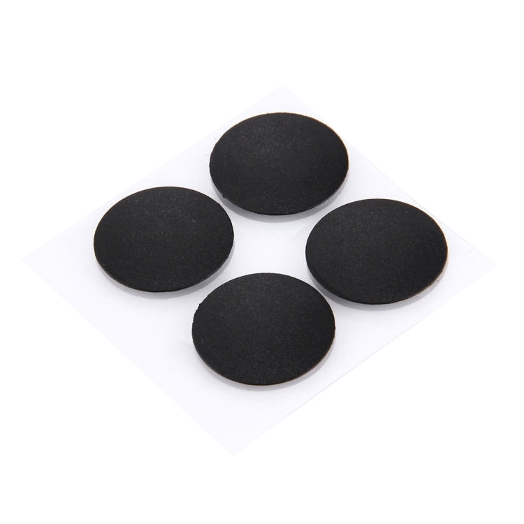 4 PCS for Macbook Pro 13.3 inch & 15.4 inch & 17 inch (2009-2011) A1278 & A1286 & A1297 / MC700 / MB990 / MC374 / MB991 / MC721 / MB985 / MB986 Bottom Case Rubber Mats(Black) - Rubber Mats by buy2fix | Online Shopping UK | buy2fix