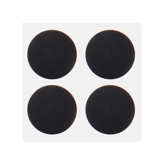4 PCS for Macbook Pro Retina 13.3 inch & 15.4 inch (2012-Early 2015) A1398 & A1425 & A1502 Bottom Case Rubber Mats(Black) - Rubber Mats by buy2fix | Online Shopping UK | buy2fix