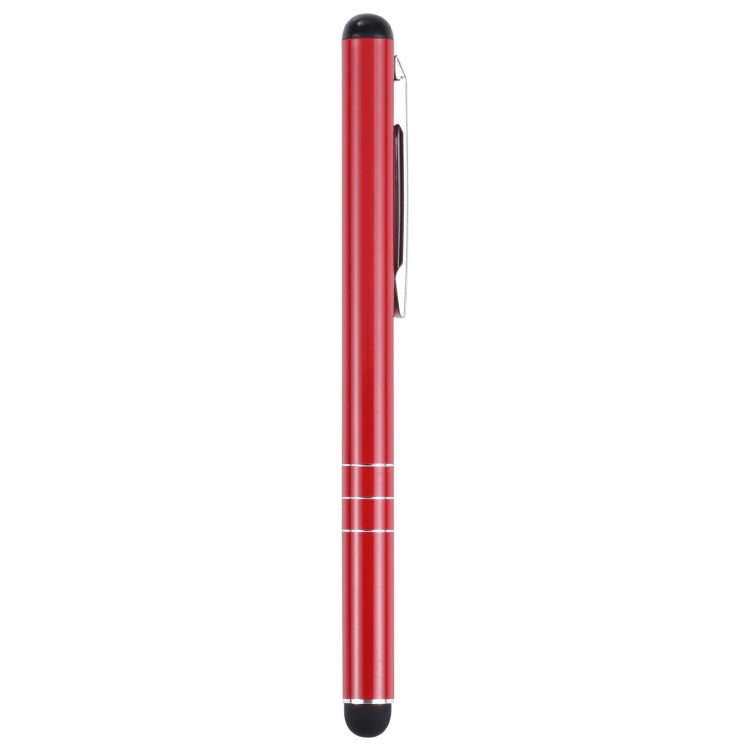 Universal Three Rings Mobile Phone Writing Pen (Red) - Stylus Pen by buy2fix | Online Shopping UK | buy2fix