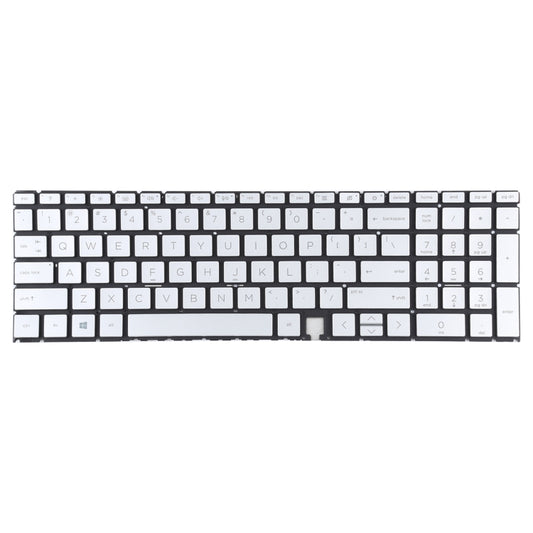 For HP Envy X360 15-ED 15-ED0008CA 15-ED0023DX US Version Keyboard with RGB Backlight (Silver) - Replacement Keyboards by buy2fix | Online Shopping UK | buy2fix