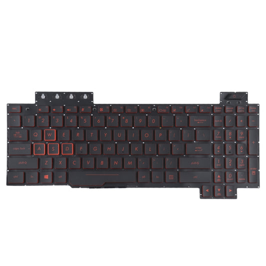 For Asus FX80 FX80GE FZ80G ZX80G FX505 US Version Keyboard with Backlight - Replacement Keyboards by buy2fix | Online Shopping UK | buy2fix