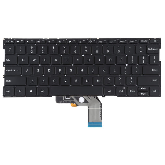For Xiaomi Mi Air 13.3 US Version Keyboard with Backlight (Black) - Replacement Keyboards by buy2fix | Online Shopping UK | buy2fix