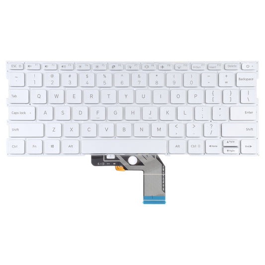 For Xiaomi Mi Air 13.3 US Version Keyboard with Backlight (Silver) - Replacement Keyboards by buy2fix | Online Shopping UK | buy2fix