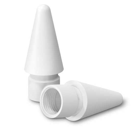 M1 Premium Pen Tips for Apple Pencil 1 / 2 (White) by buy2fix