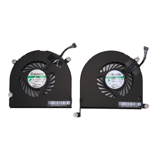1 Pair for Macbook Pro 17 inch A1297 (2009 - 2011) Cooling Fans (Left + Right) - Cooling Fan by buy2fix | Online Shopping UK | buy2fix