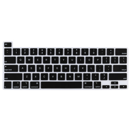 Dustproof Silicone Laptop Keyboard Protective Film for MacBook Pro 13.3 inch 2022 (Black) by buy2fix