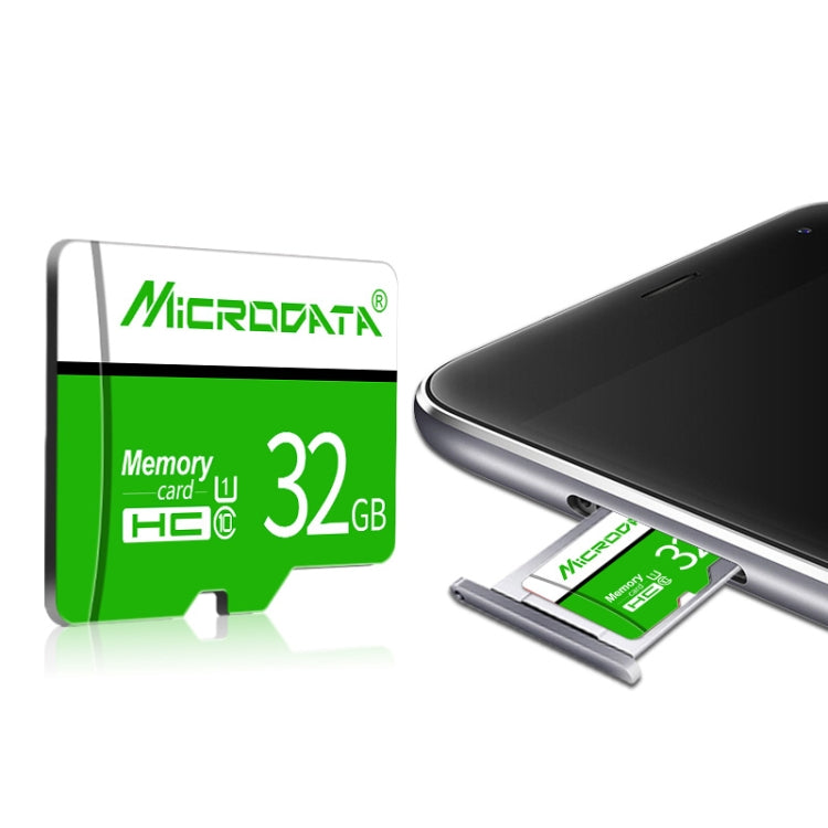 MICRODATA 64GB U3 Green and White TF(Micro SD) Memory Card - Micro SD Card by MiCRODATA | Online Shopping UK | buy2fix