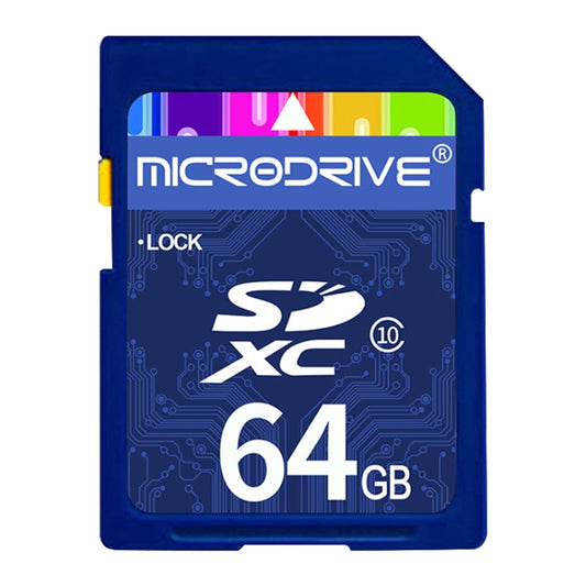 Microdrive 64GB High Speed Class 10 SD Memory Card for All Digital Devices with SD Card Slot - SD Card by buy2fix | Online Shopping UK | buy2fix