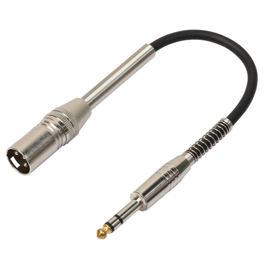 30cm XLR 3-Pin Male to 1/4 inch (6.35mm) Female Plug Stereo Microphone Audio Cord Cable - Microphone Audio Cable & Connector by buy2fix | Online Shopping UK | buy2fix