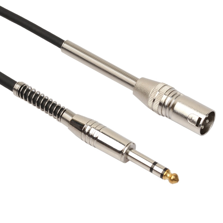 30cm XLR 3-Pin Male to 1/4 inch (6.35mm) Female Plug Stereo Microphone Audio Cord Cable - Microphone Audio Cable & Connector by buy2fix | Online Shopping UK | buy2fix