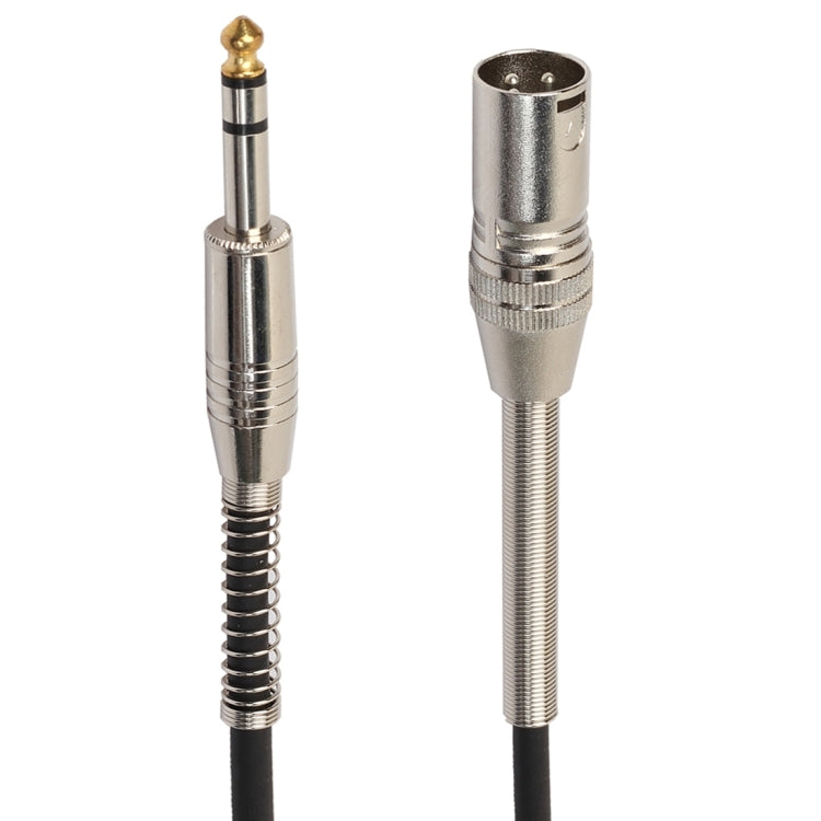 30cm XLR 3-Pin Male to 1/4 inch (6.35mm) Female Plug Stereo Microphone Audio Cord Cable - Microphone Audio Cable & Connector by buy2fix | Online Shopping UK | buy2fix