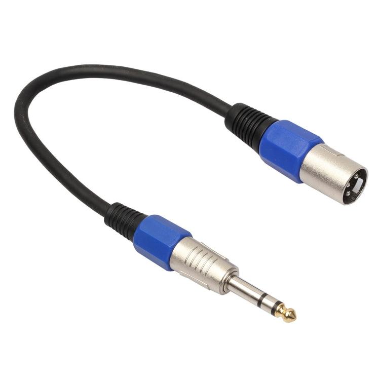 30cm XLR 3-Pin Male to 1/4 inch (6.35mm) XLR Female Plug Stereo Microphone Audio Cord Cable - Microphone Audio Cable & Connector by buy2fix | Online Shopping UK | buy2fix