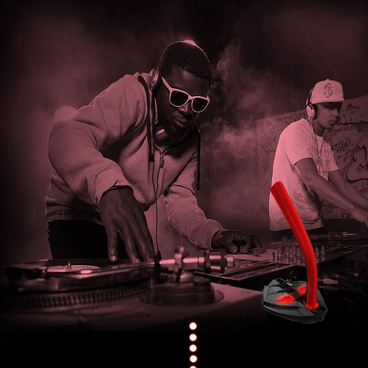 K1 Desktop Omnidirectional USB Wired Mic Condenser Microphone with Phone Holder, Compatible with PC / Mac for Live Broadcast, Show, KTV, etc(Black + Red) by buy2fix