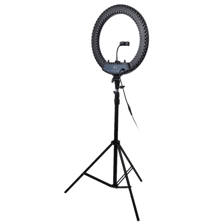 18 inch 55W Two-speed Dimmable Anchor Photography Self-timer LED Ring Fill-in Light with Tripod - Ring Light by buy2fix | Online Shopping UK | buy2fix