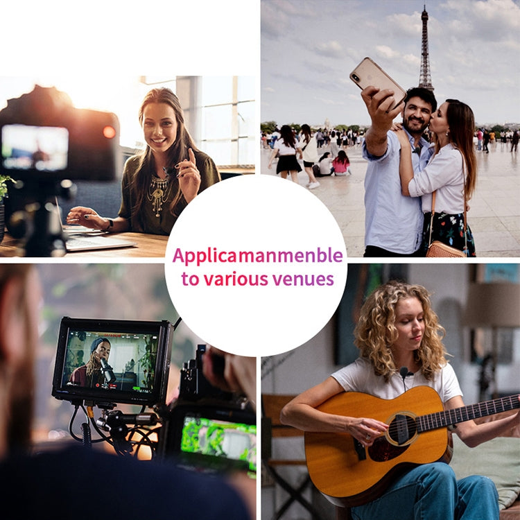 YICHUANG YC-VM20 3.5mm Port Video Recording Omnidirectional Lavalier Microphone, Cable Length: 6m by YICHUANG