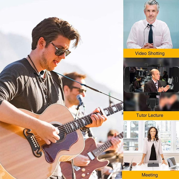 ZJ002MR Mono 2.5mm Straight Plug Car Sun Visor Wireless Interpreter Tour Guide Megaphone Lavalier Wired Microphone, Length: 3m by buy2fix