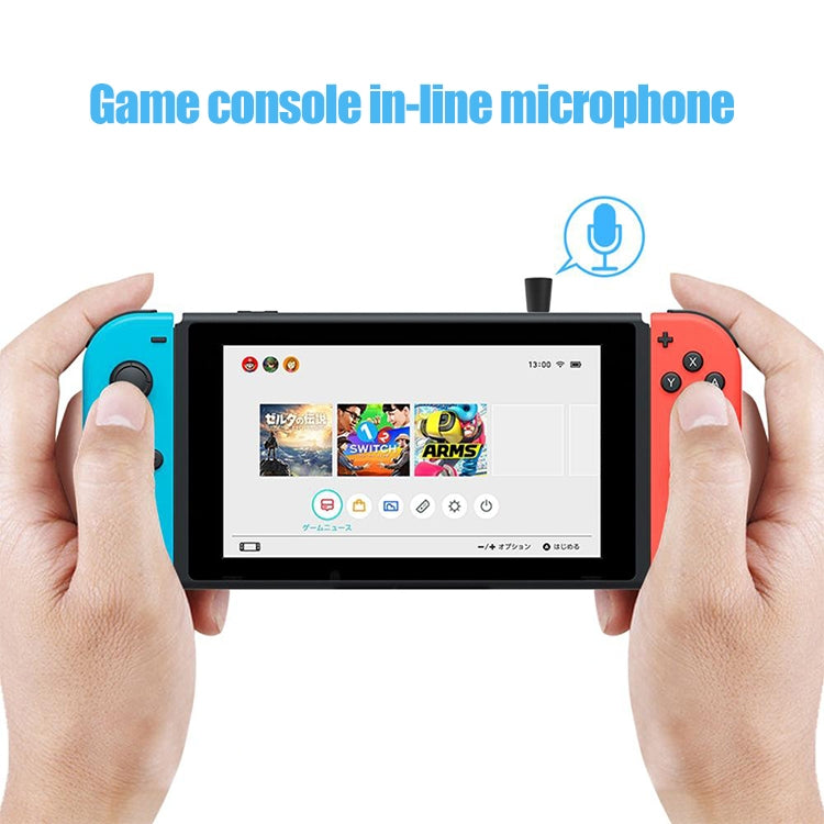 ZJ042MR 3.5mm Mobile Phone Laptop Game Machine Mini Straight Microphone by buy2fix