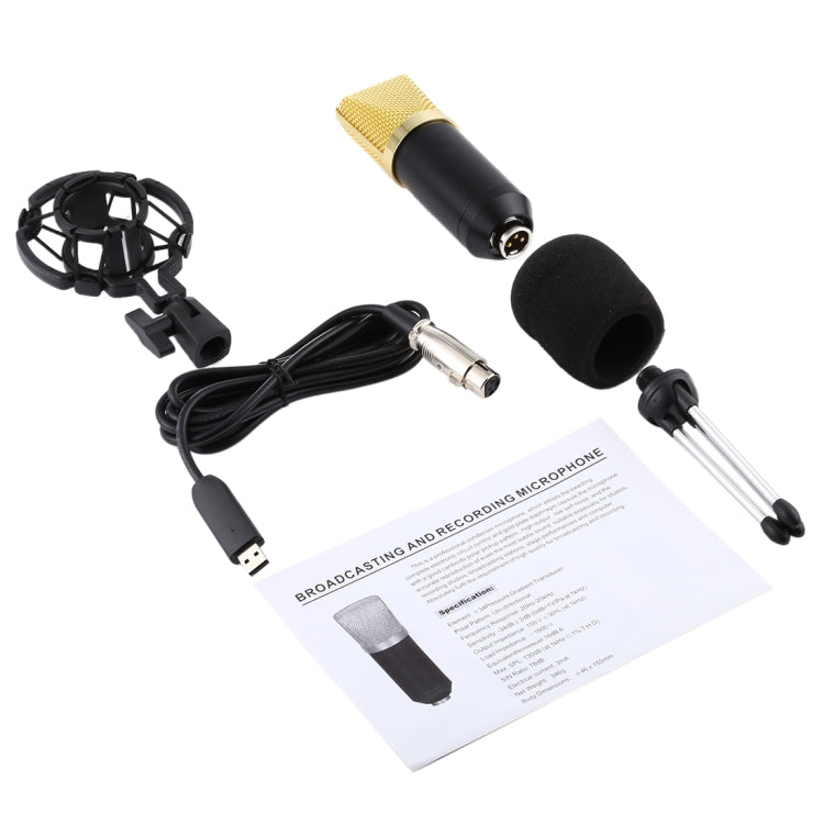 BM-700 USB Professional Condenser Microphone - Microphone by buy2fix | Online Shopping UK | buy2fix