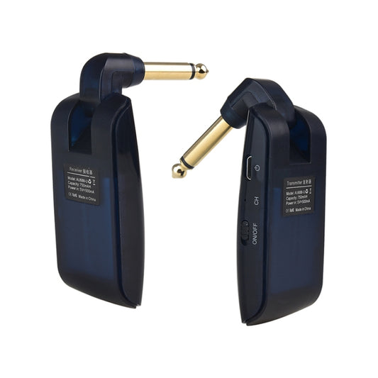 Measy AU688-U 20 Channels Wireless Guitar System Rechargeable Musical Instrument Transmitter Receiver by Measy