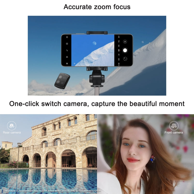 Original Huawei Wireless Bluetooth Tripod Self Timer Selfie Stick (Black) - Selfie Sticks by Huawei | Online Shopping UK | buy2fix
