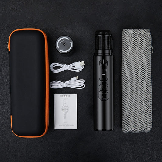 K1 Bluetooth 4.2 Karaoke Live Stereo Sound Wireless Bluetooth Microphone (Red) by buy2fix