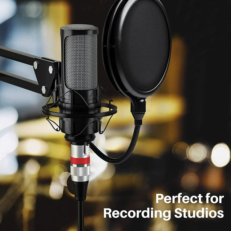 3m 3-Pin XLR Male to XLR Female MIC Shielded Cable Microphone Audio Cord - Microphone Audio Cable & Connector by buy2fix | Online Shopping UK | buy2fix