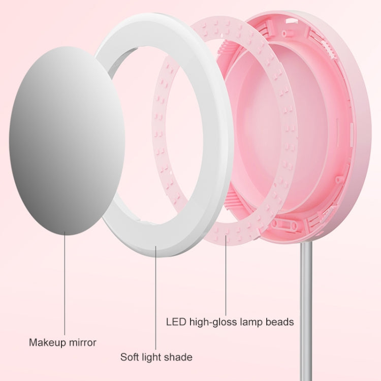 G6 Multi-function Live Broadcast All-in-one Ring Beauty Fill Light Mobile Phone Holder (Black) - Ring Light by buy2fix | Online Shopping UK | buy2fix