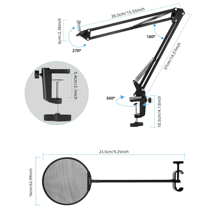 Yanmai X3 USB Recording Microphone Kit - Microphone by Yanmai | Online Shopping UK | buy2fix