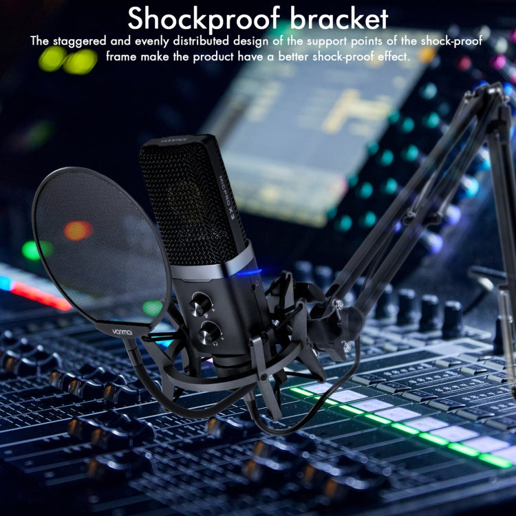 Yanmai X3 USB Recording Microphone Kit - Microphone by Yanmai | Online Shopping UK | buy2fix