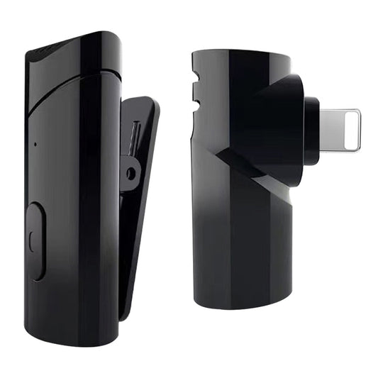 MY-M6 8 Pin Port Portable Smart Noise Reduction 2.4GHz Wireless Microphone with Clip by buy2fix