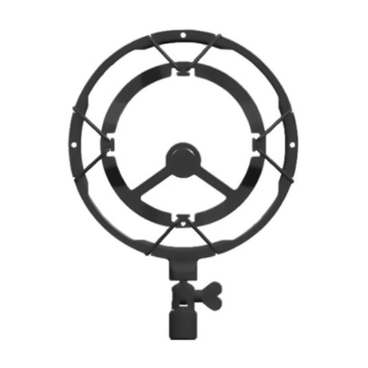 TEYUN T8 Live Microphone Metal Shockproof Bracket(Black) by TEYUN