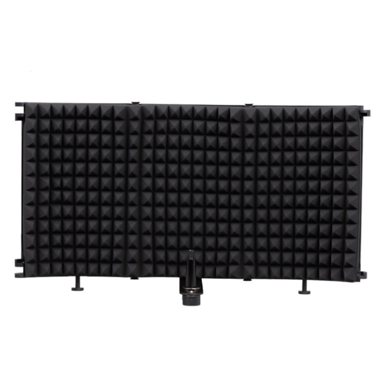 H-3 Microphone Soundproof Cover Wind Screen Noise Reduction Bracket (Black) - Windshield by buy2fix | Online Shopping UK | buy2fix