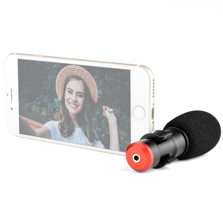 YELANGU MIC06 Live Broadcast Smartphone Recording Microphone (Black) - Microphone by YELANGU | Online Shopping UK | buy2fix