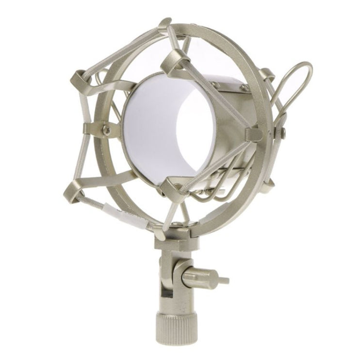 Condenser Microphone 50mm Metal Shockproof Mount Holder (Silver) - Stand by buy2fix | Online Shopping UK | buy2fix