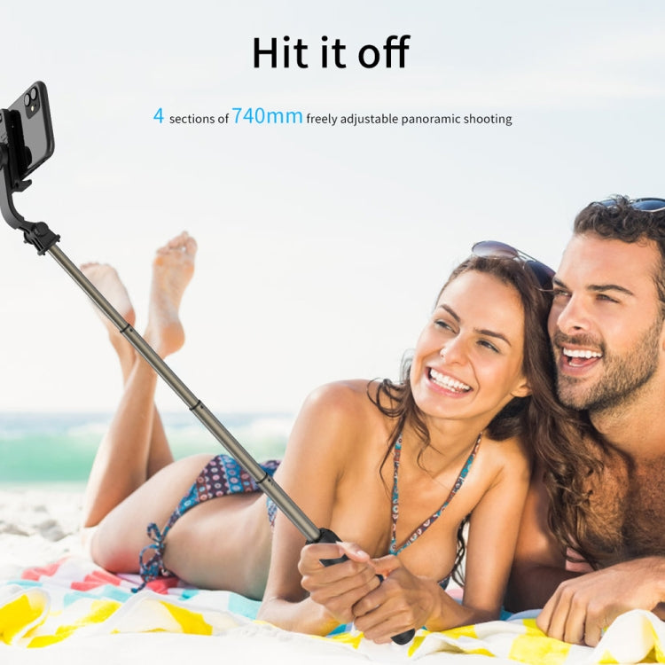 Q03 Bluetooth Remote Control Tripod Selfie Stick Phone Holder (White) by buy2fix