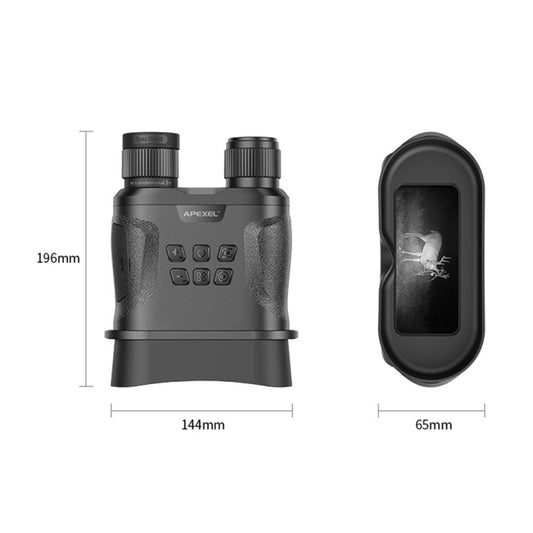 APEXEL Outdoor Hunting Night Vision Binoculars with Video HD Infrared Night Vision Device by buy2fix