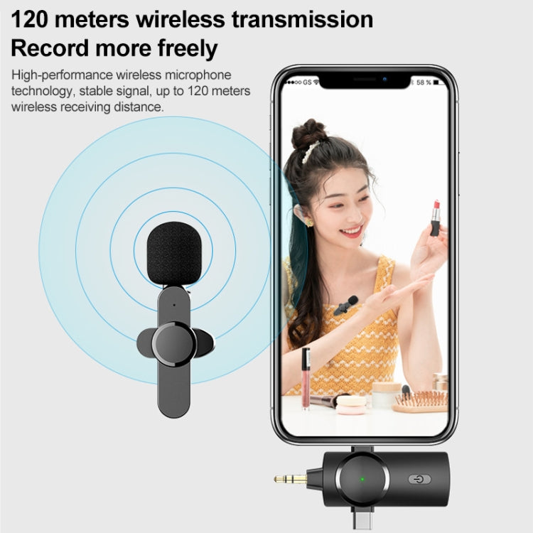AP031-1 3 in 1 Noise Reduction Lavalier Wireless Microphone - Microphone by buy2fix | Online Shopping UK | buy2fix