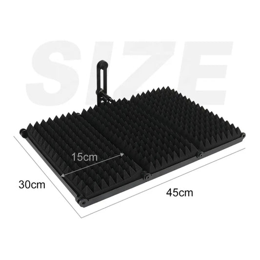 XTUGA P73 Foldable Recording Microphone Isolation Shield by XTUGA