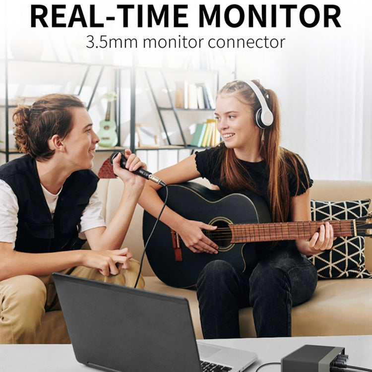 XTUGA E22 Audio Interface Professional Sound Card - Live Sound Effects Processors by XTUGA | Online Shopping UK | buy2fix