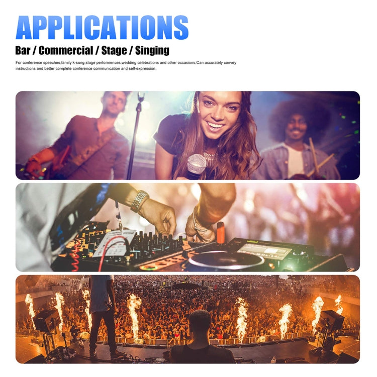 XTUGA IEM1100 UHF Wireless Stage Singer In-Ear Monitor System Single BodyPack Receiver by XTUGA